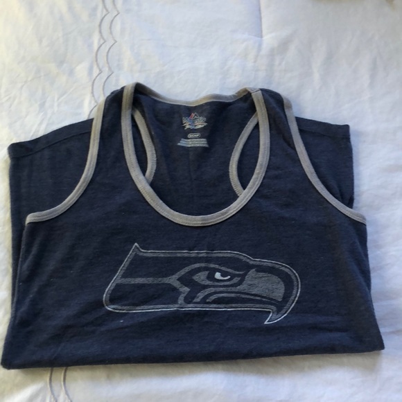 Seattle Seahawks women’s racer back tank. Small. - Picture 1 of 3